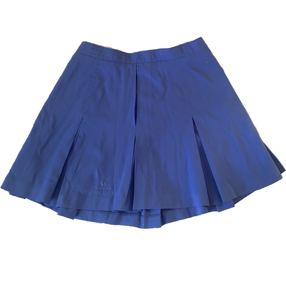 Le Coq Sportif blue tennis skirt
